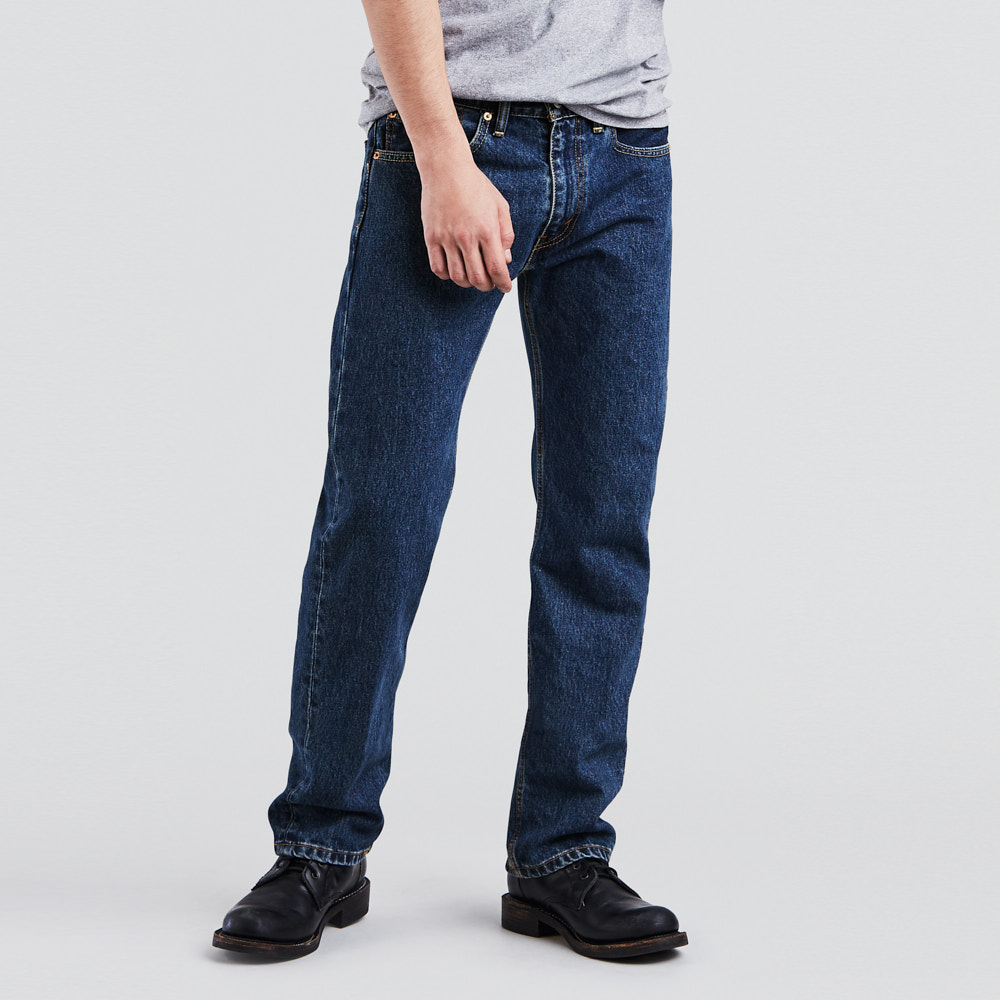 Levi's Men's 505 Regular Fit Jeans 00505-4886 | Shopee Malaysia