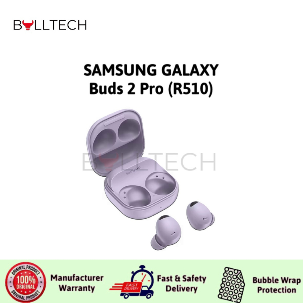 Samsung Galaxy Buds 2 Pro (R510) 1 YEAR WARRANTY BY SAMSUNG MALAYSIA ELECTRONICS (SME)