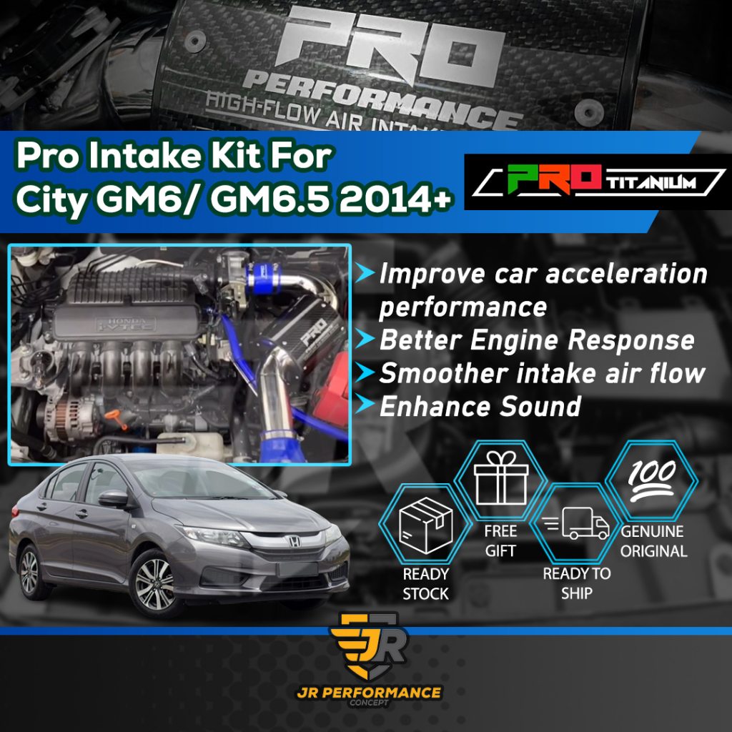 PRO PERFORMANCE High Flow Cold Air Intake System Honda City GM6 GM6.5 1