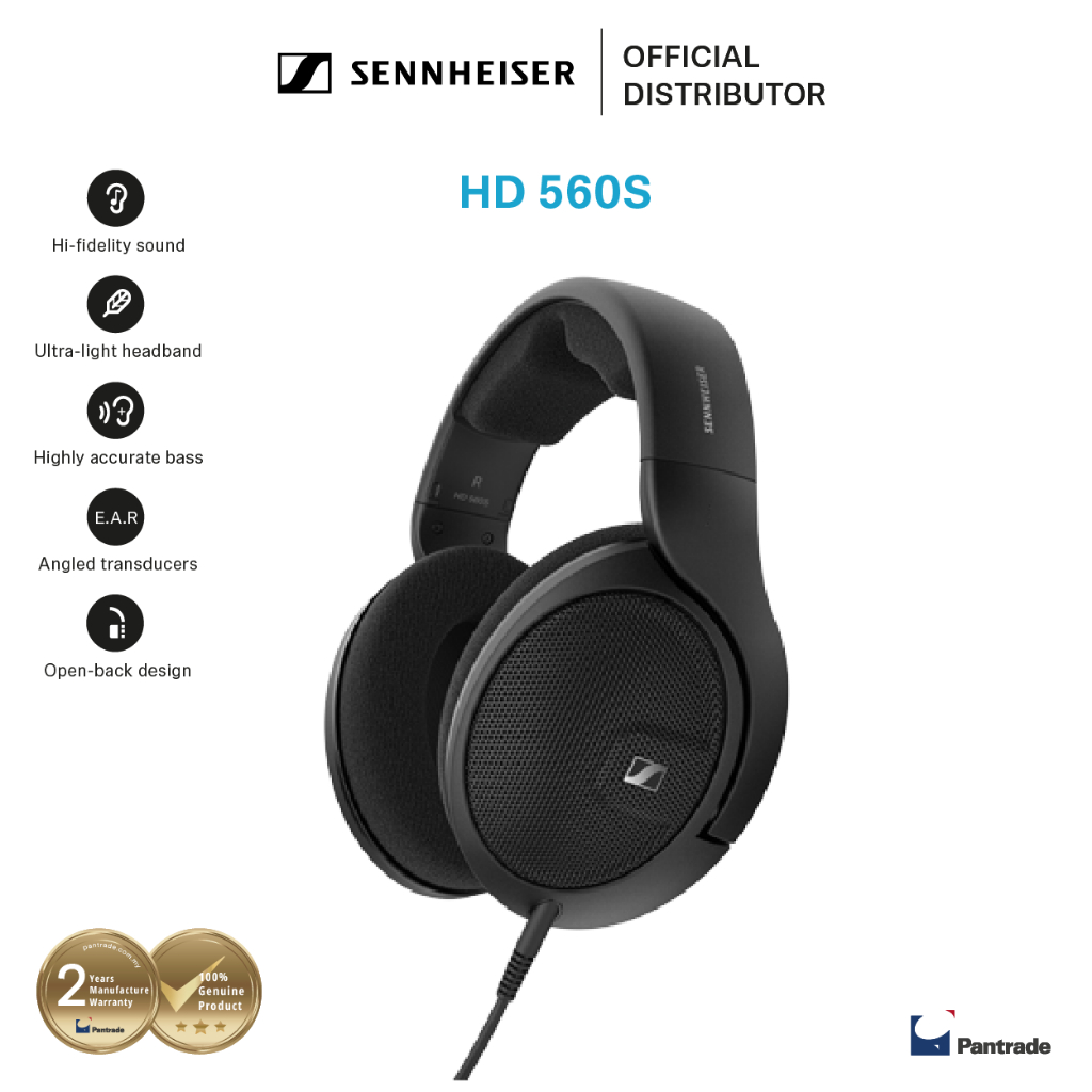 Sennheiser HD 560S Open-back design Headphones