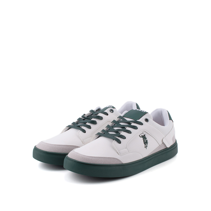POLO Men's Rowan Sneaker Shoes-B8231-SN2-0P-WHITE