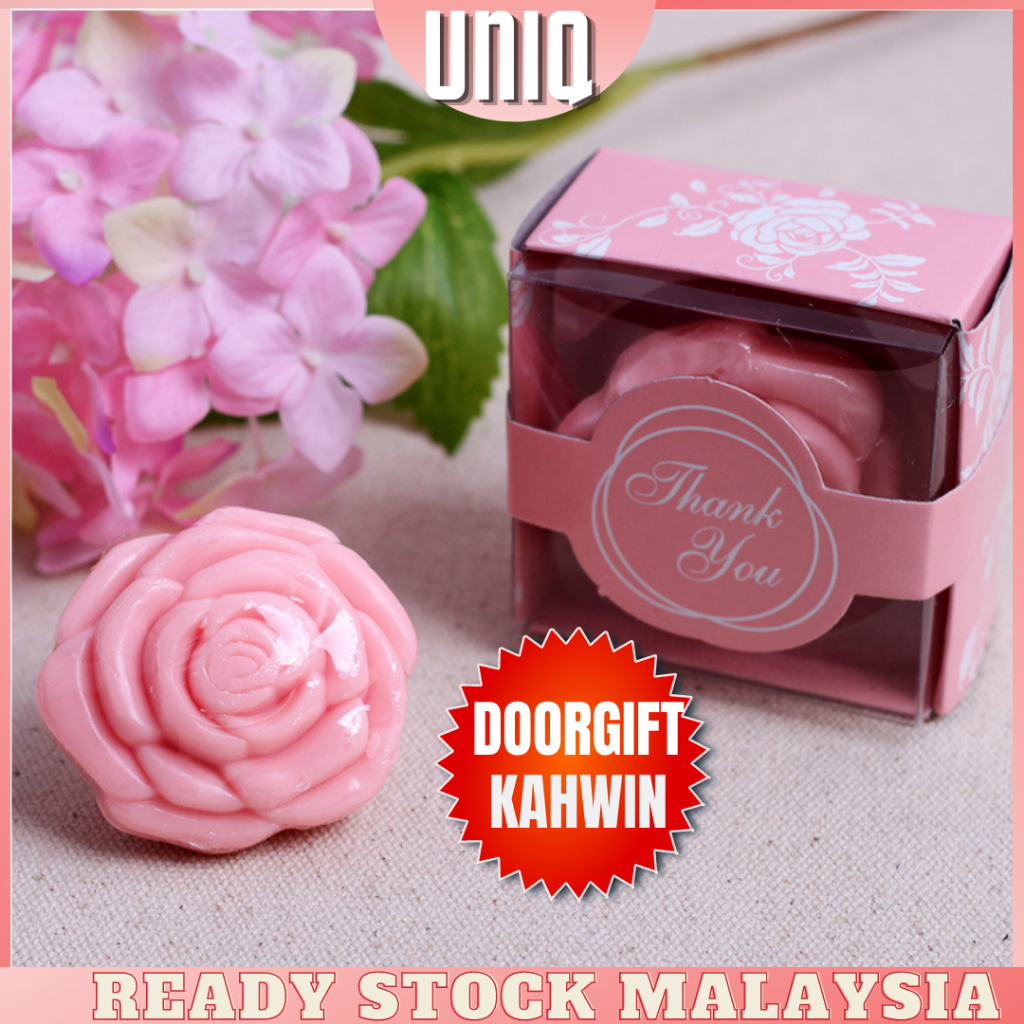 S18 READY STOCK UNIQ Handmade Soap Doorgift Soap Sabun Mini Honeycomb Soap Scented Soap Glycerin Soap