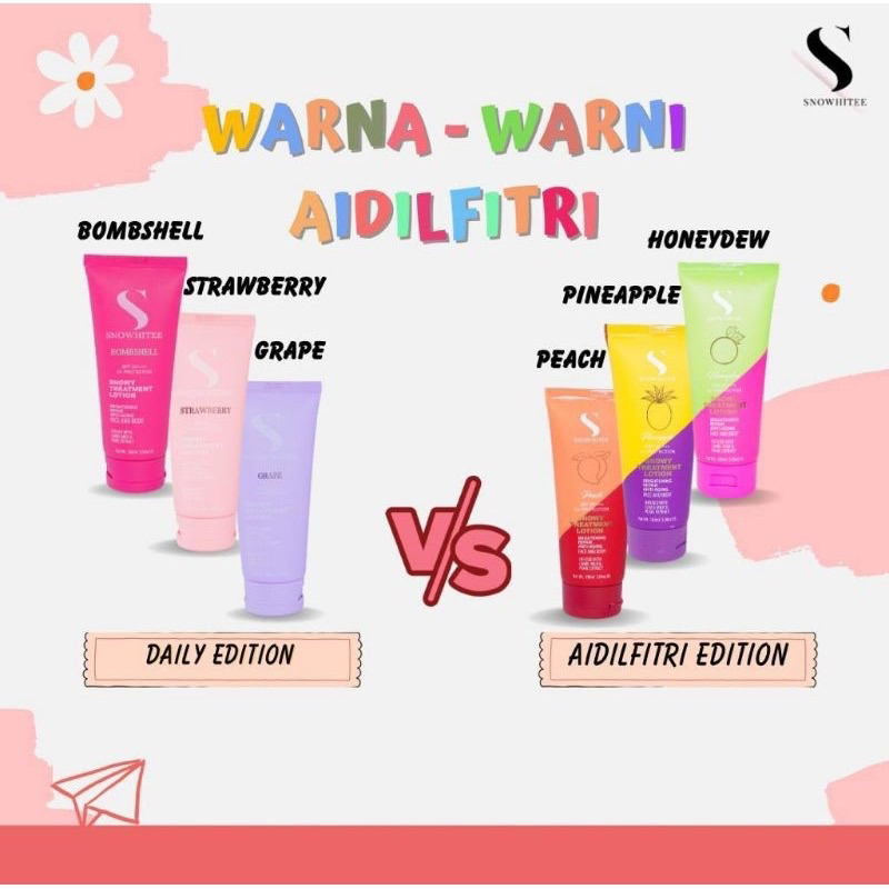 ‼️SNOWY TREATMENT LOTION SUSU UNTA / SNOWY TREATMENT BOMBSHELL‼️