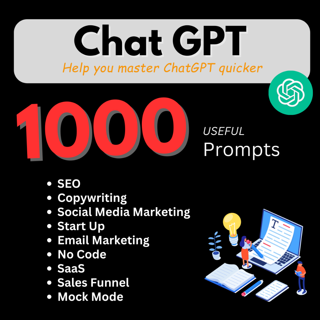 [PDF] ChatGP Prompts Copywriting SaaS Social Media Marketing Mock Mode Sales Funnel Email Marketing SEO