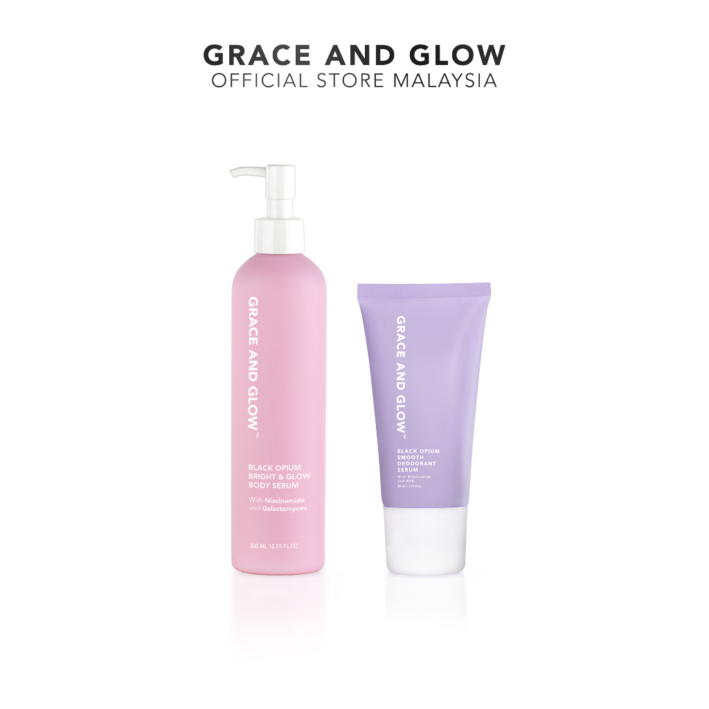 Grace and Glow Black Opium Body Serum + Smooth Deodorant Serum