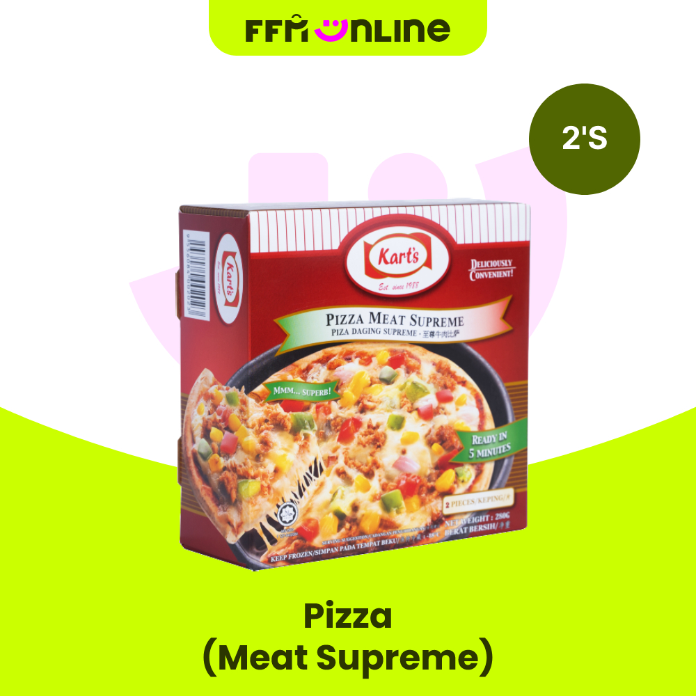 [Klang Valley Only] Kart's Pizza Meat Supreme 2's