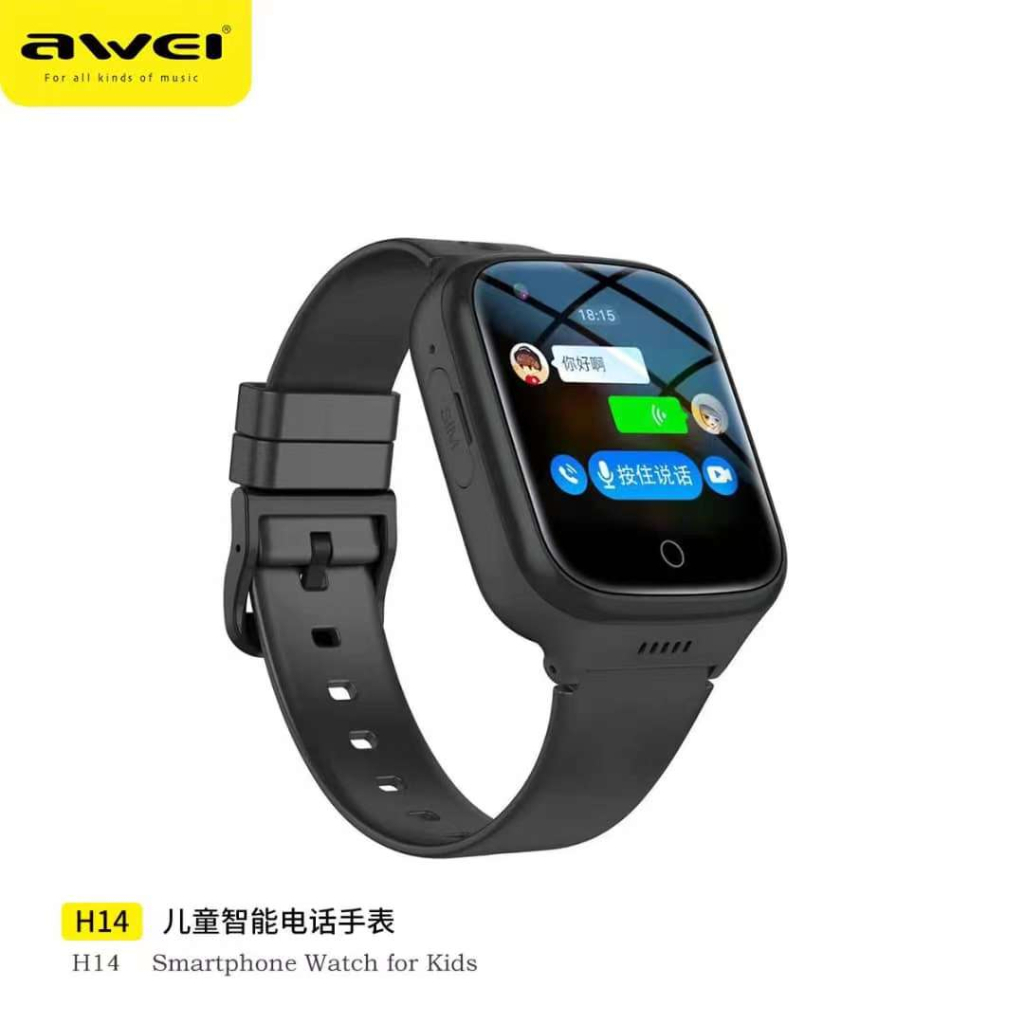 AWEI H14 Smartphone Watch / Location Tracker / Video Call / Voice Chat / Waterproof Camera