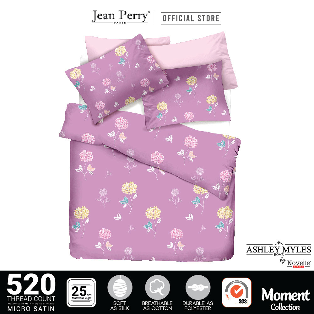 Ashley Myles by Novelle Moment King Fitted Bedsheet Set (25cm)
