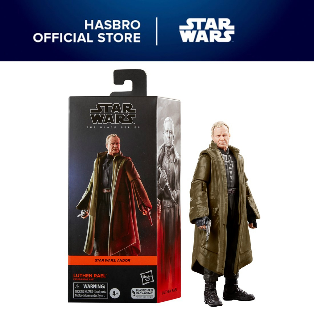 Star Wars The Black Series Luthen Rael Toy 6-Inch-Scale Star Wars: Andor Collectible Action Figure, Toys for Ages 4 & Up