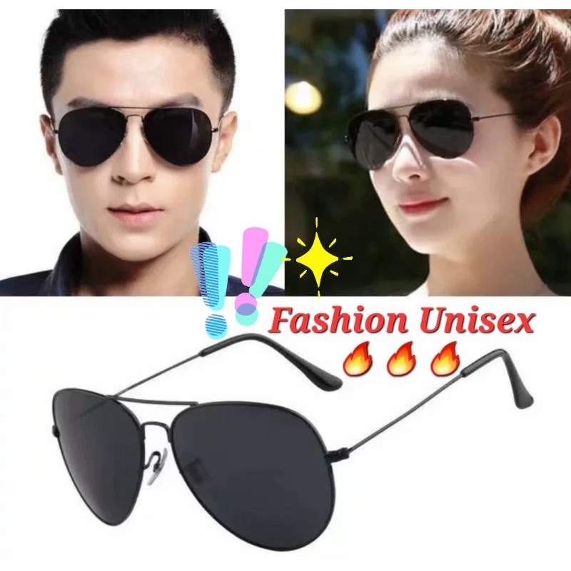 New !! Classic Pilot Fashion Sunglasses Unisex / Spek Mata Korean Men Fashion / Cermin Mata Dewasa Sunglasses Men