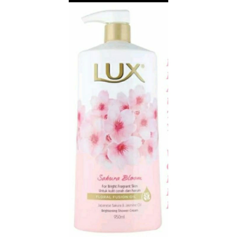 sudah expired  30/12/2022 ♡♡LUX SHOWER CREAM / GEL SAKURA BLOOMS 950ML 100% Original