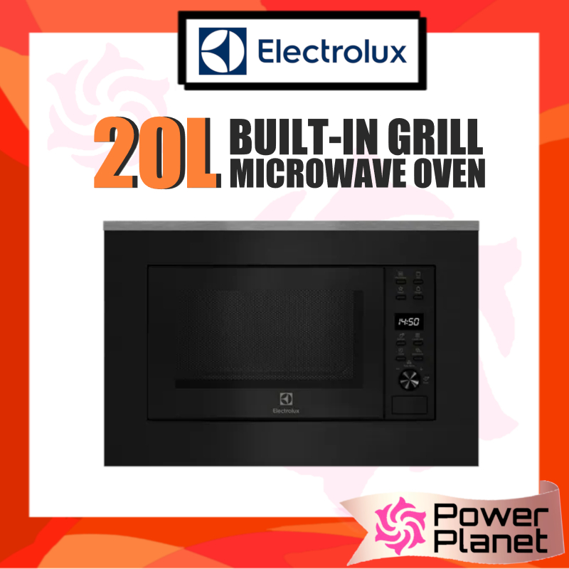 Electrolux 20L 60cm UltimateTaste 500 Built-in Grill Microwave Oven EMSB20XG / Built-in Microwave Oven EMO-B2361BI(SS)