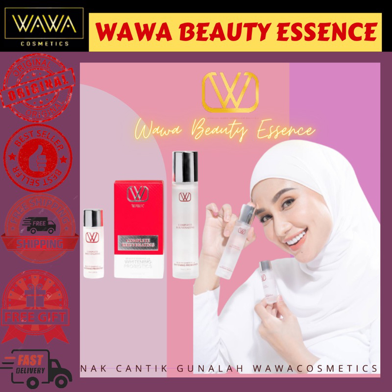 ‼️ ‼️WAWA BEAUTY ESSENCE | WAWA ESSENCE | ORIGINAL HQ | WAWACOSMETICS BY WAWA ZAINAL