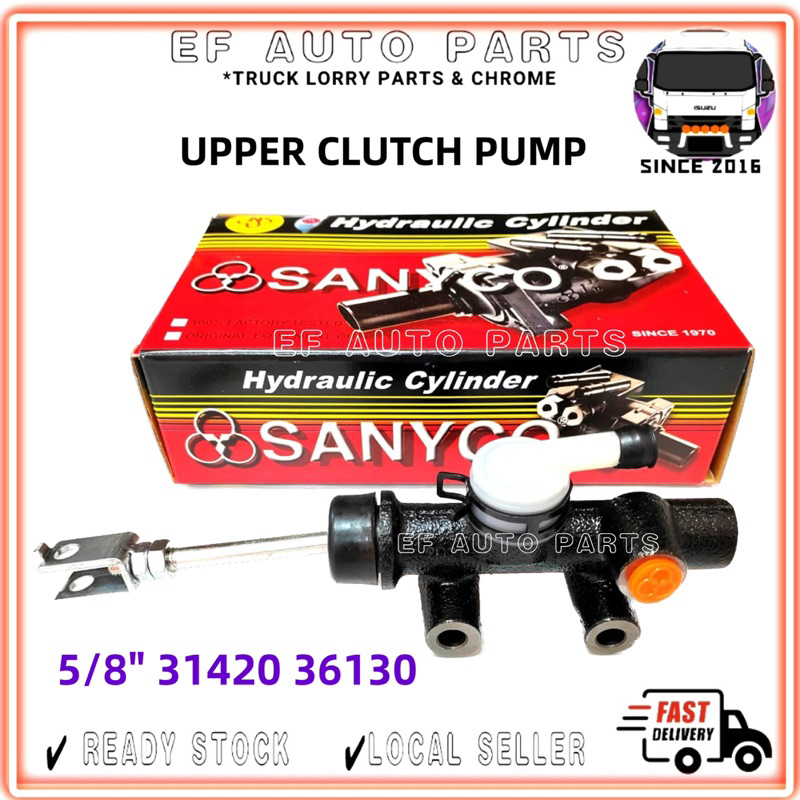 TOYOTA DYNA LH80 YH80 LH112 LH113 LY100 UPPER CLUTCH PUMP HIACE TOP SANYCO 5/8" 31420 36130 LORI PAR