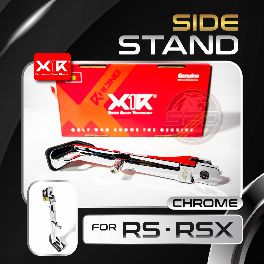 Side Stand Chrome X1R for RS150/RSX