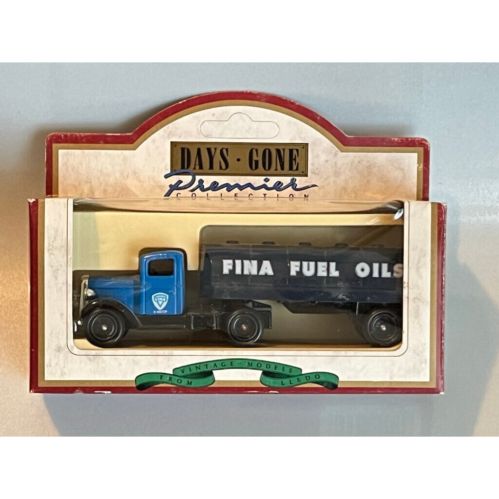 Lledo Days Gone Promotional 1935 Ford Articulated Tanker "Fina Fuel Oils" LOT2C6410#1554