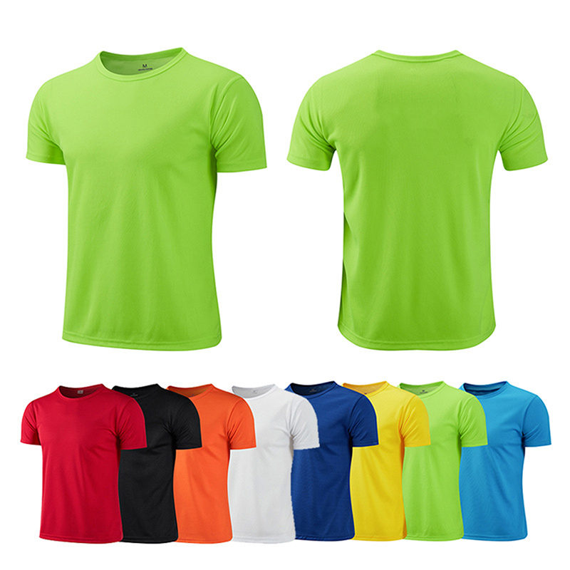 Unisex Quick Dry Microfiber Jersey T Shirt Men Women