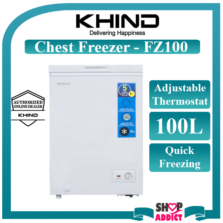 Khind Dual Mode Chest Freezer 100L FZ100W Replacement FZ99