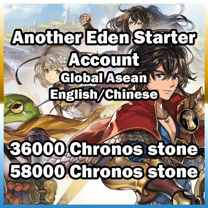 ANOTHER EDEN Starter Account Global Asean Server