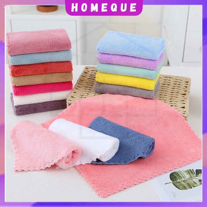 Microfibre Kitchen Dish Cloths Absorbent 30x40cm Eco Friendly