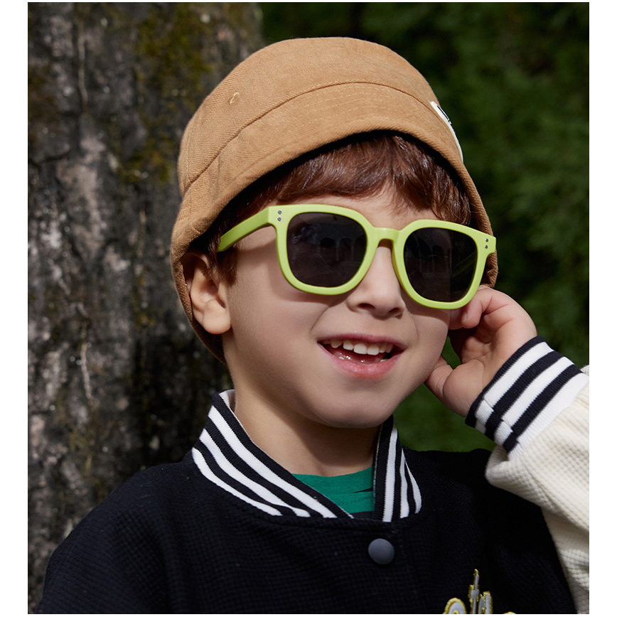 Unbreakable Sunglasses for Kids Children 3-12Years Polarized High Quality Anti-glare UV400 Square UV400 x8351