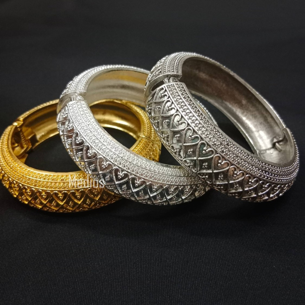 [Ship From KL] Traditional Thai Bracelets Lanna Bangle Thai Jewelry Gelang Tangan Klasik