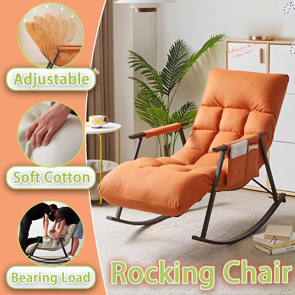 Sofa Rocking Chair Adult/Recliner Elderly Rocking Chair Waterproof Lounge Chair Leisure Chair Rocker Chair/Adjustable 沙發