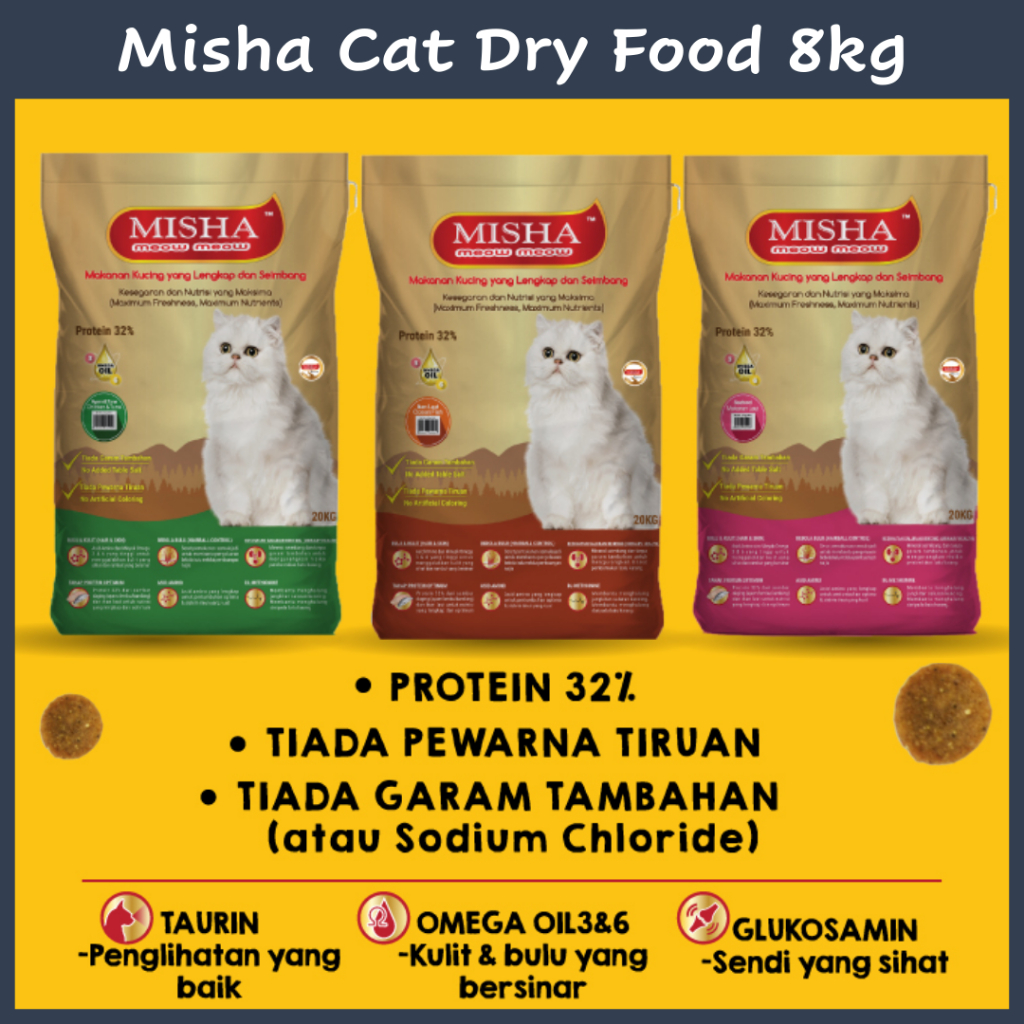 Misha cat clearance food