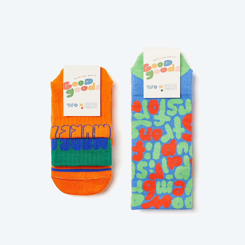 GOODPAIRSOCKS | Good Goods | 1x Performance Crew Socks + 1x Performance Mid Socks