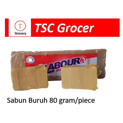 Sabun cap Buruh 80gram/piece