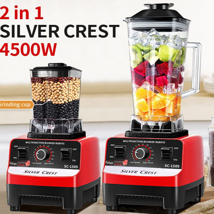 [MSIA PLUG] [GRINDER ASING] Silver Crest 2L Blender Juice Fruit Soya Ice Maker Processor Machine With Jug Mesin Pengisar