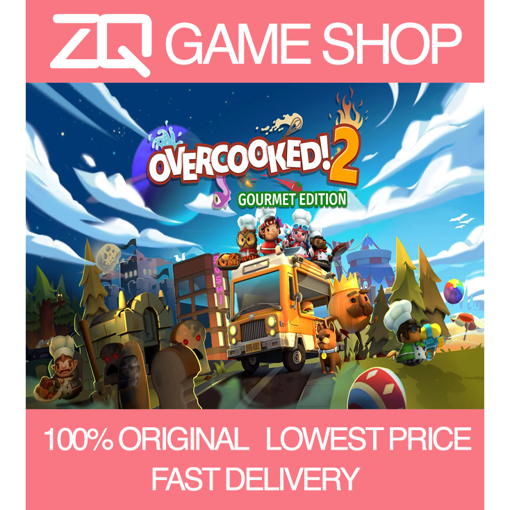 Overcooked! 2 - Gourmet Edition | Steam PC Game | Online & Offline [Instant Delivery]