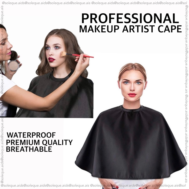 READY STOCK MALAYSIA PROFESSIONAL MAKEUP ARTIST CAPE MAKEUP BIP APRON FOR MAKEUP ARTIST MAKEUP CAPE