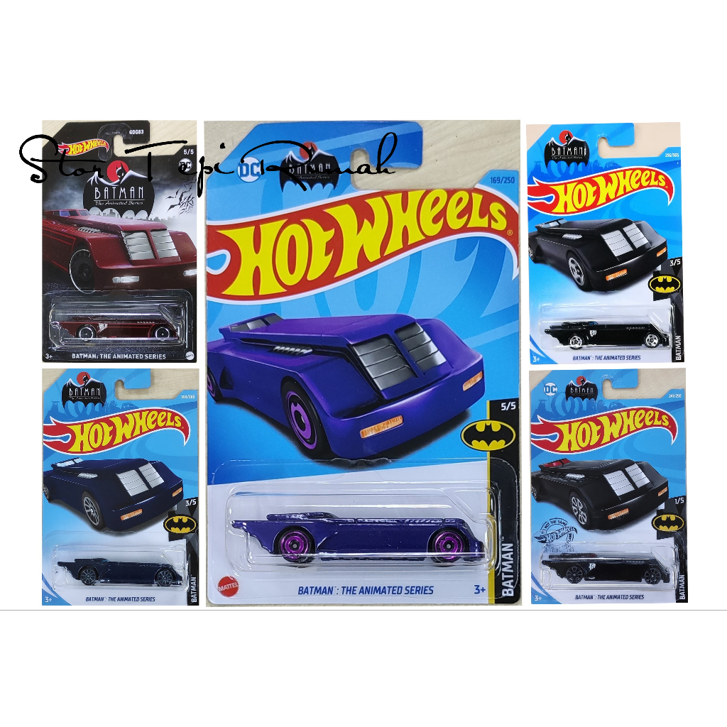 Hot Wheels Batman The Animated Series [Batmobile RTH Regular Treasure Hunt]  | Shopee Malaysia