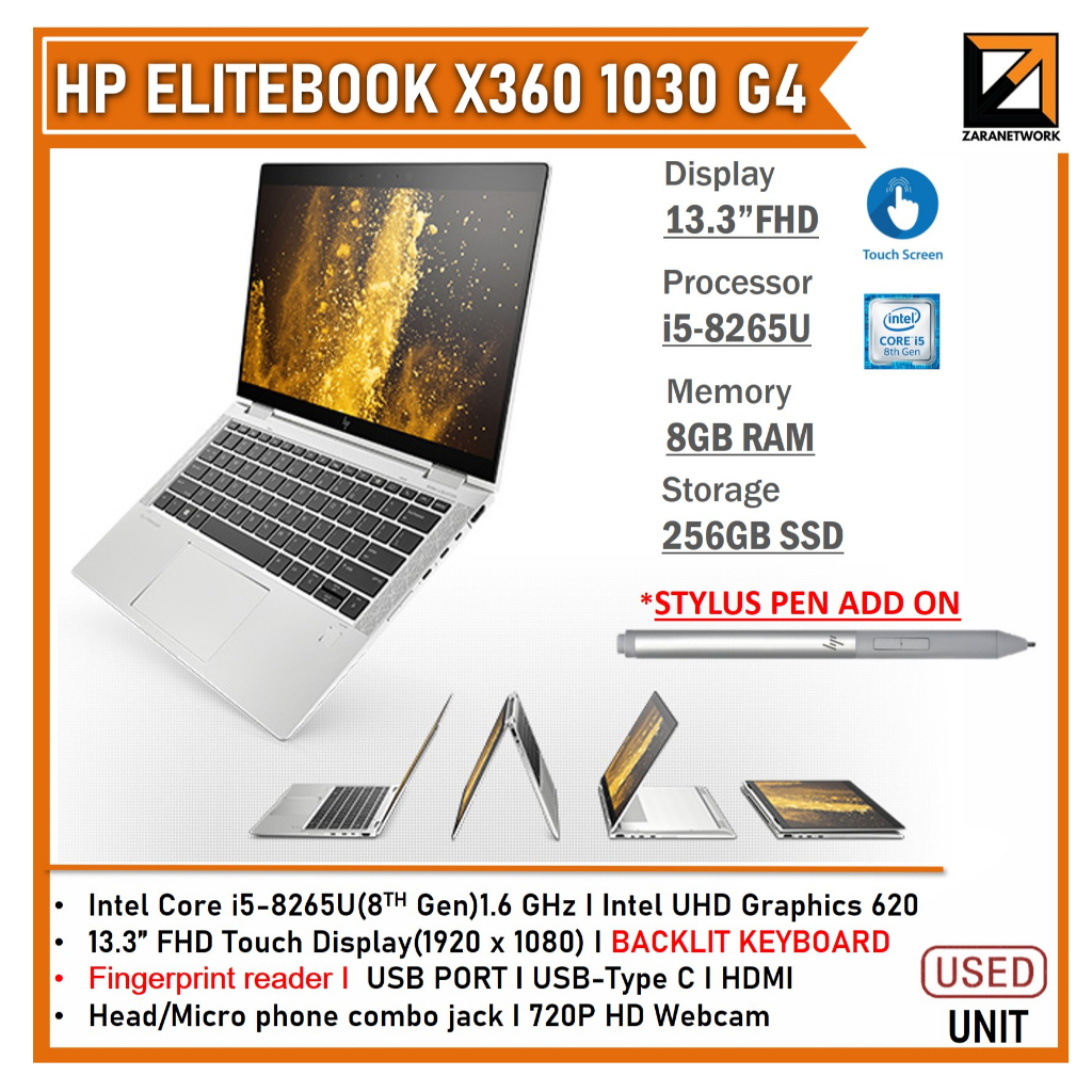 ポイント10倍】【ポイント10倍】HP EliteBook X360 1030 G4 8GB 256GB