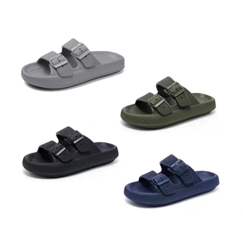 Unisex 4CM Slipper Men Soft Sandal Lelaki Kasut Lelaki / Selipar Lelaki Casual Rumah House Slipper男鞋女鞋平底凉鞋拖鞋