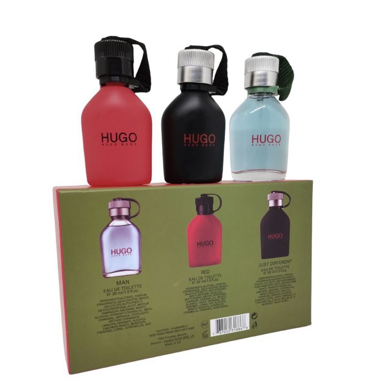 Hugo Boss Gift Set 3in1 For Men (3x30ml )Original