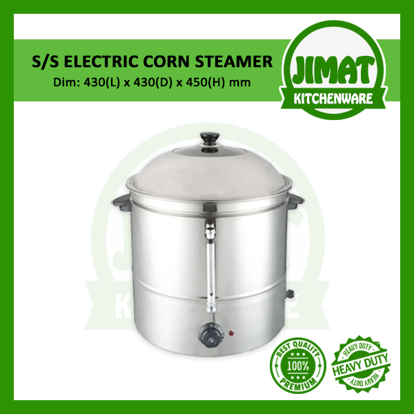 Stainless Steel Electric Corn Steamer / Pengukus Jagung