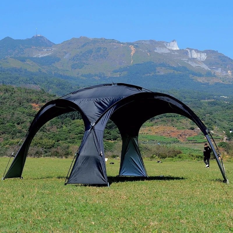 Aliod Outdoor Portable Camping Dome Tent Shelter Dome Tent with Door Cloth