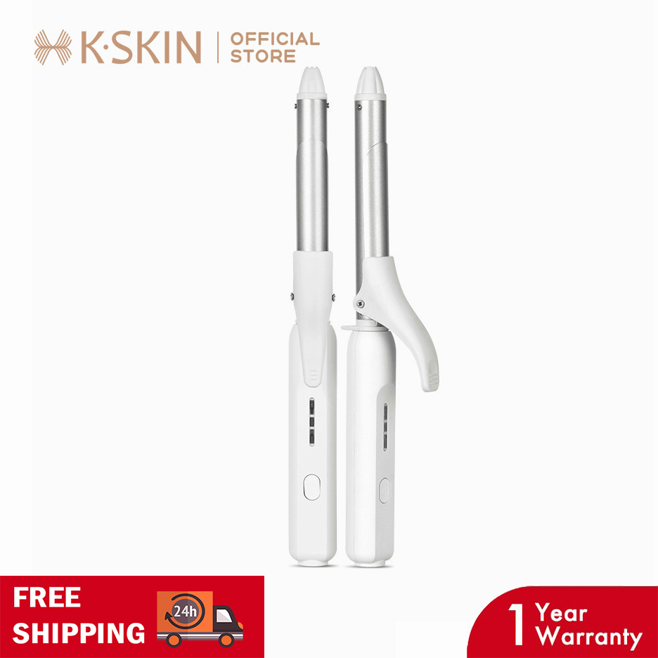 K.SKIN 卷發棒 hair curler iron 19mm ceramic curling Iron 卷发棒 hair curler 羊毛 卷發 棒