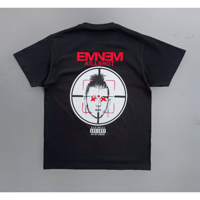 Eminem Killshot Merchandise Rap Tees Hiphop Men Trending T shirt Band Music Singer Tee Viral