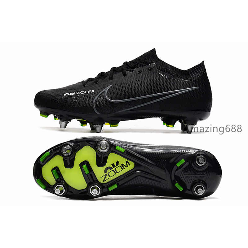 Nike Air Zoom Superfly IX Eite Pro SG Football Shoes Full Black Men Low-Top Soccer Shoes Size 39-45