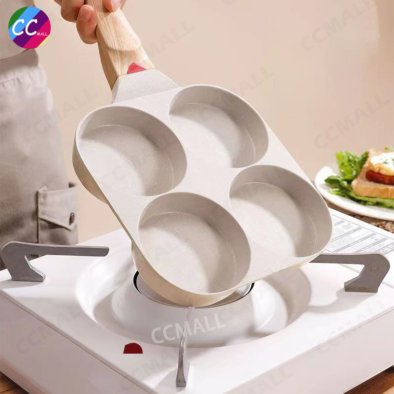 New Non Stick 4 in 1 Burger/Egg Pan Breakfast Pan PFOA Free Multifunction Suitable All Stove frying pan