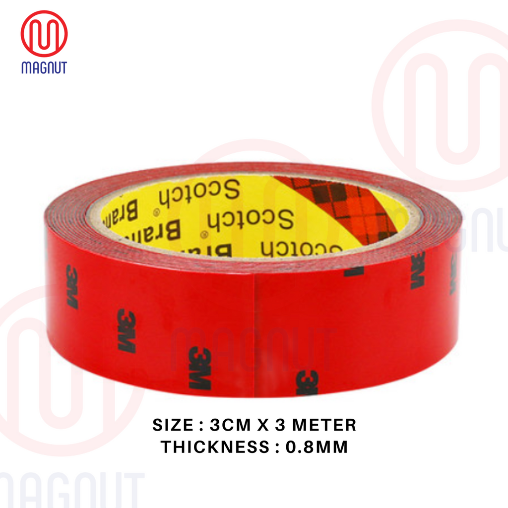 3M SUPER STRONG TAPE / water proof / heavy duty / outdoor / vehicle tape/ foam tape / double sided tape