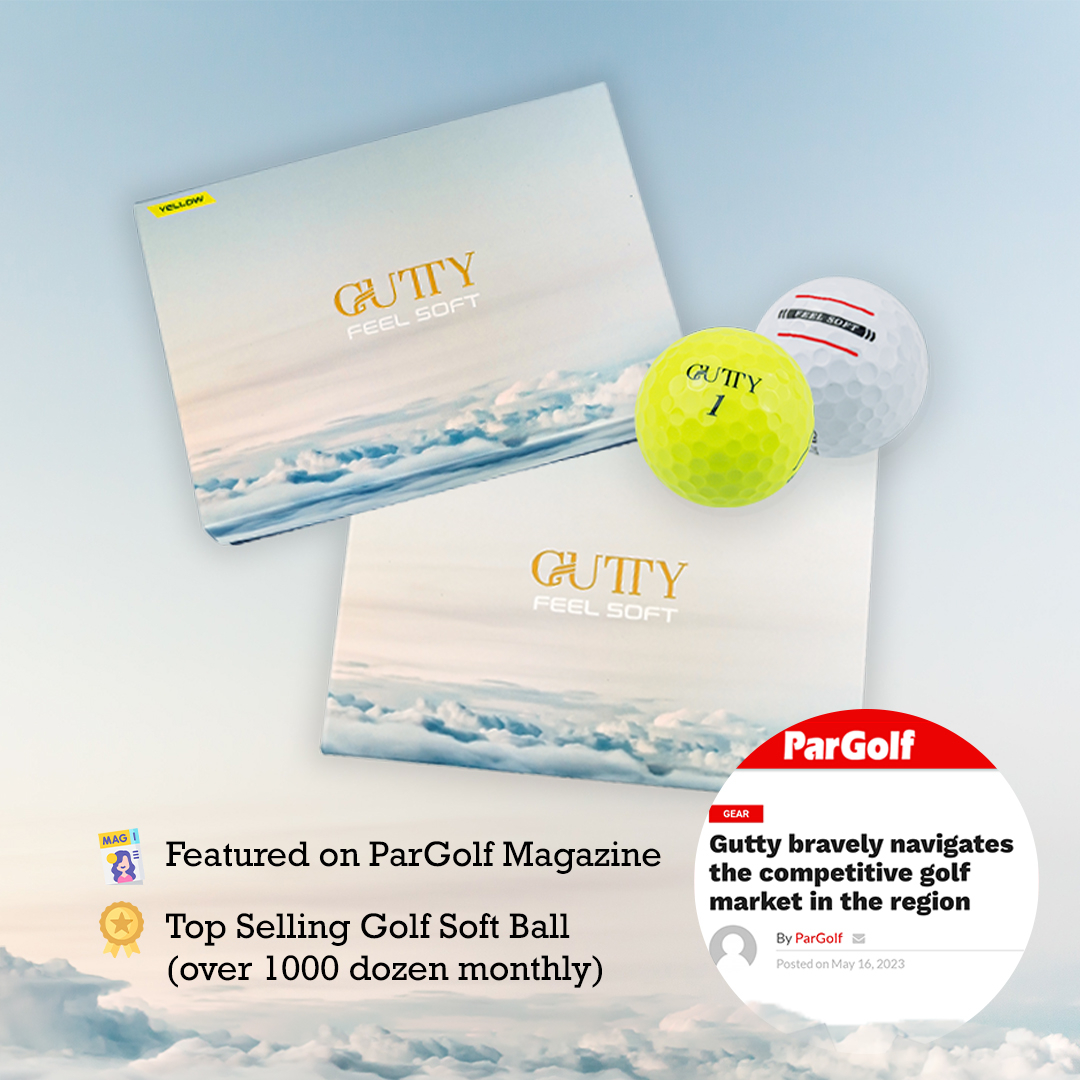 Gutty Feel Soft Golf Balls | Your Game Changer