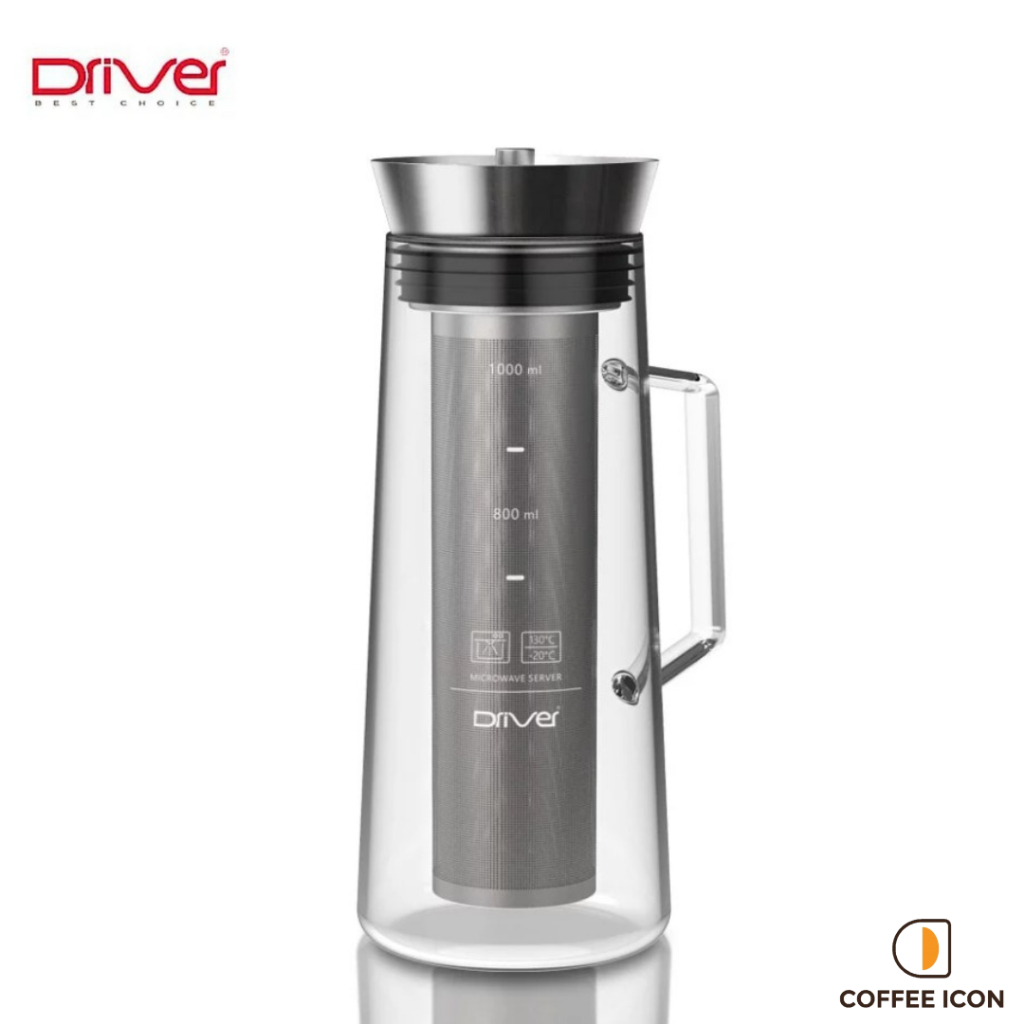 Driver Coffee Cold Brew Pot 咖啡&茶冷萃壺 1000ml / Cold Brew Coffee Maker