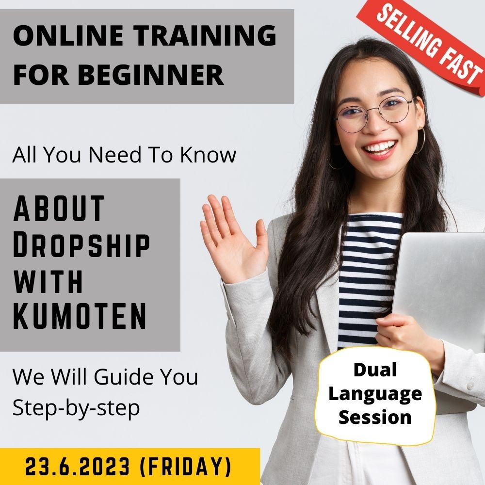 [ Beginner Online Training ] Sell To Marketplace Without Buying Stocks 23 June 2023 10.30AM-12.30PM Dwibahasa