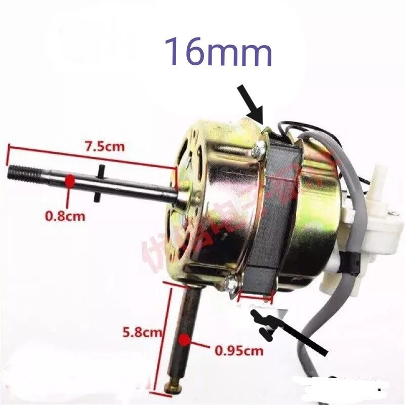 16”Table fan motor with gear box stand fan Table fan motor (universal motor dan bentuk sama boleh guna)