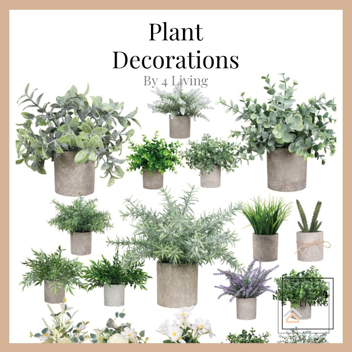 ReadyStock Artificial Plant Hiasan Pokok Bunga Barang Hiasan Rumah Fake Plant Office Desk Decoration Desktop 仿真植物