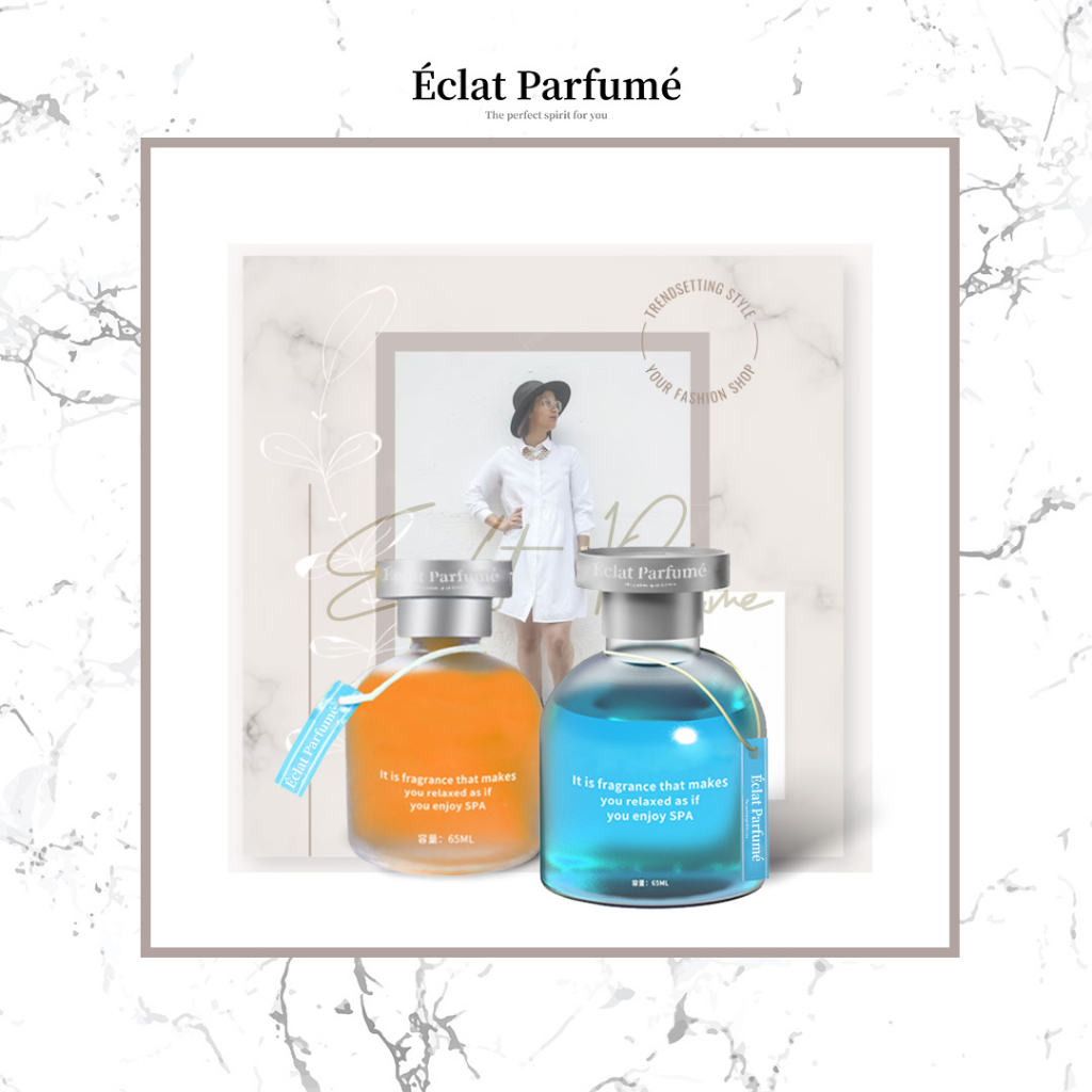 Éclat Parfumé Sunpretty Luxury Odor Eliminator Elegant Car Fragrance Perfume Aroma Diffuser Deodorant 车载专用香氛 [ 65ml ]